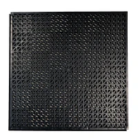 Carreaux de sol auto-drainants Techno-Lok - Ens. de 18 tuiles