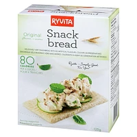 RYVITA ORIGINAL SNACKBREAD, 125GR