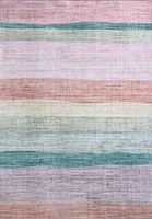Rug Branch Soft Steps Playtime Tapis doux arc-en-ciel colore, rose vert - Garçons et filles dans la salle de jeux, la chambre d'enfant, la chambre<br>