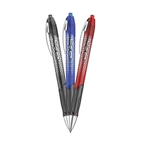 Stylo gel rétractable BIC Gel-ocity Ultra, 3 encres variées, Le stylo gel de qualité supérieure est doté d’une encre résistante à l’eau, à la décoloration et à la fraude Paquet de 3