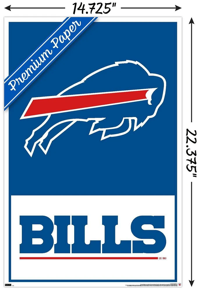 NFL Buffalo Bills - Logo 21 Wall Poster