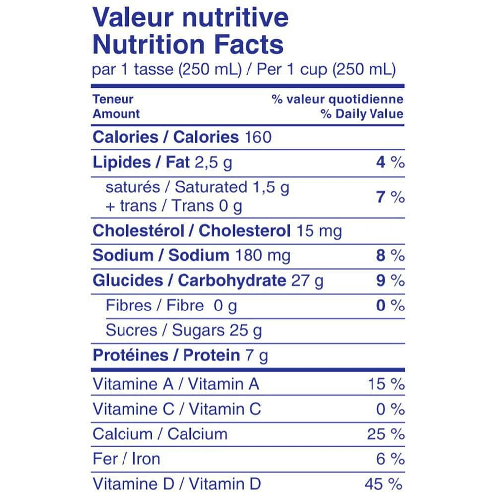 Québon Chocolate Partly Skimmed 1% Milk, 1 L