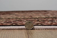 Tapis d'appoint Emerald Aerin noir & ivoire de 3 pi 3 po x 5 pi
