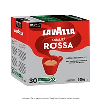 Lavazza Qualità Rossa, Medium Roast, K-Cup Coffee Pods, 30 Count