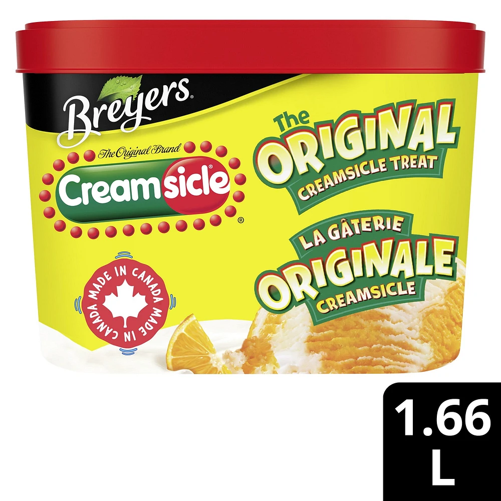 Breyers for a delicious frozen dessert Creamsicle Light Ice Cream & Sherbet