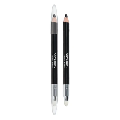 COVERGIRL Perfect Blend Eye Pencil, defined look, precise line, smoky look, plush blender tip, smooth application, 100% Cruelty-Free
