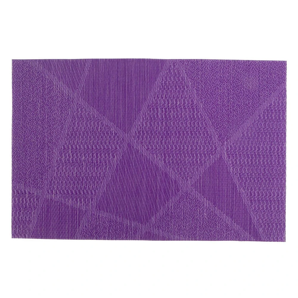 Vinyl Placemat (Electrify) (Violet) - Set of 12