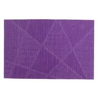 Vinyl Placemat (Electrify) (Violet) - Set of 12