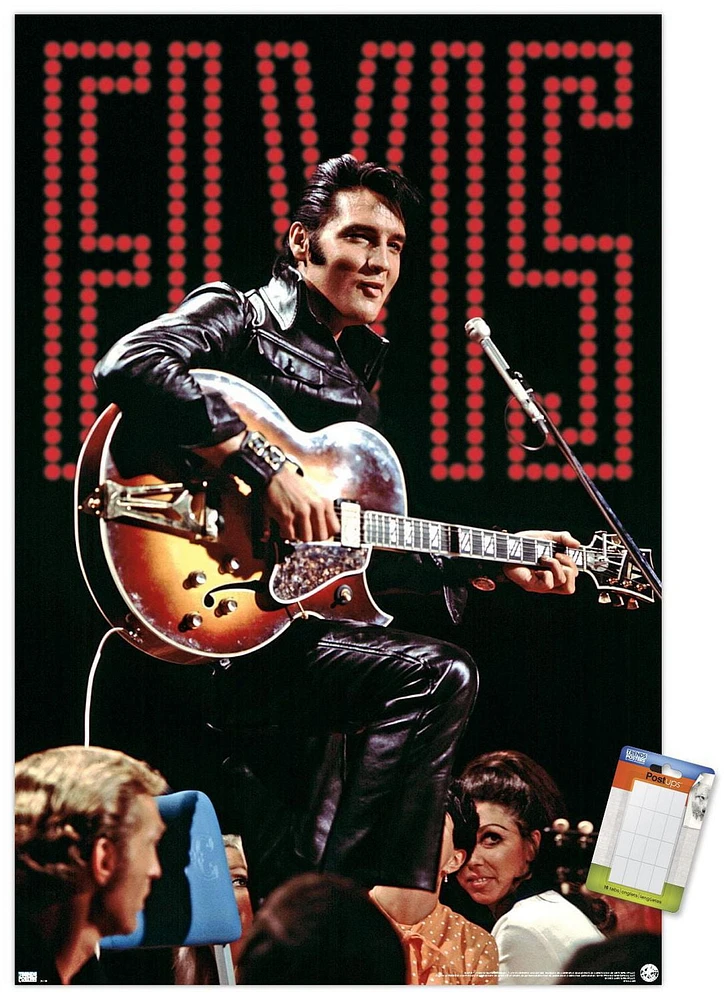 Elvis Presley - 68 Concert Wall Poster, 22.375" x 34"