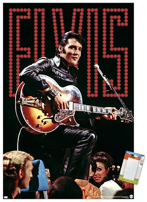Elvis Presley - 68 Concert Wall Poster, 22.375" x 34"
