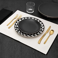 Thyme & Table Placemat, White Pom, Textiles
