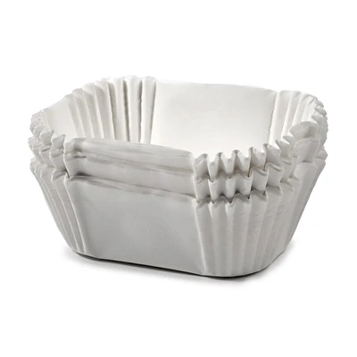Pillsbury White Small Loaf Paper Baking Cups, Loaf Baking Cups, 50 Pack