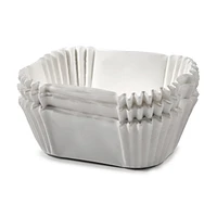Pillsbury White Small Loaf Paper Baking Cups, Loaf Baking Cups, 50 Pack