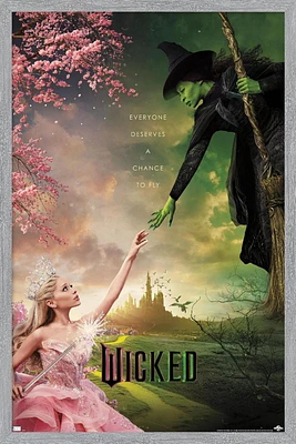 Wicked - One Sheet Wall Poster, 14.725" x 22.375" Framed