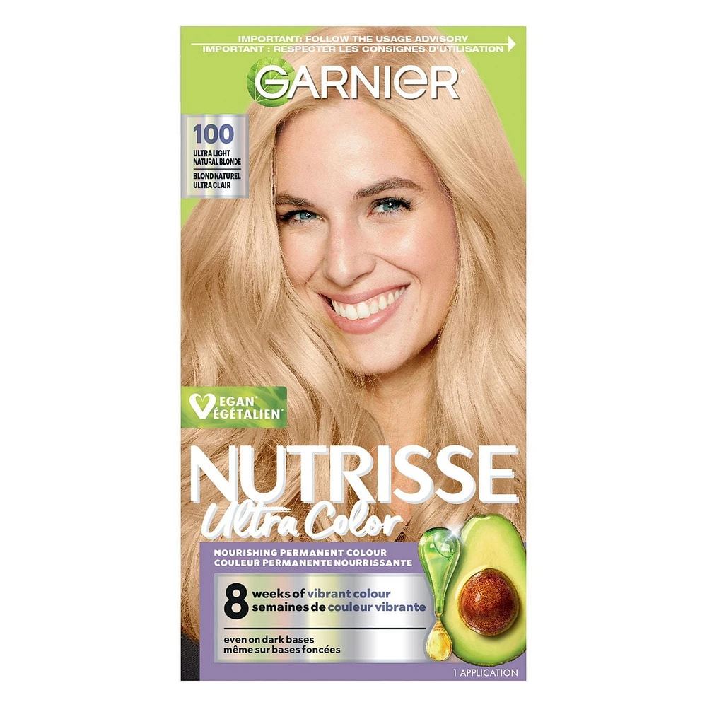 Nutrisse Ultra Color, Vibrant Long-Lasting Colour, 1 unit, Permanent Hair Dye