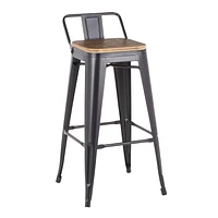 Oregon Industrial Barstool by LumiSource