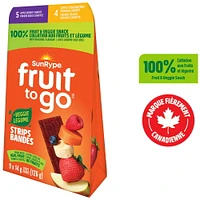 Sun Rype Fruit to Go 100% Fruit and Veggie Snack Pack, 9 x 14 g