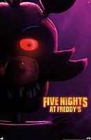 Five Nights at Freddy's Movie - Foxy One Sheet Wall Poster, 22.375" x 34"