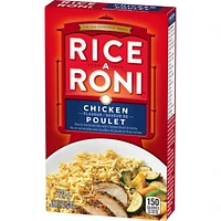 Rice-A-Roni Riz et vermicelle avec bouillon de poulet et assaisonnements Saveur de Poulet 227g