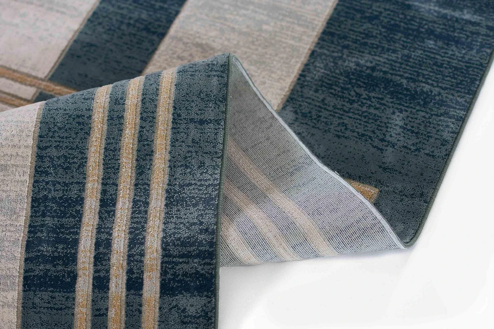 ECARPET Erisa 2'2" x 7'7" Contemporary Runner Rug for Living Room, Bedroom, Dining Room, Entrance, Hallway and More.