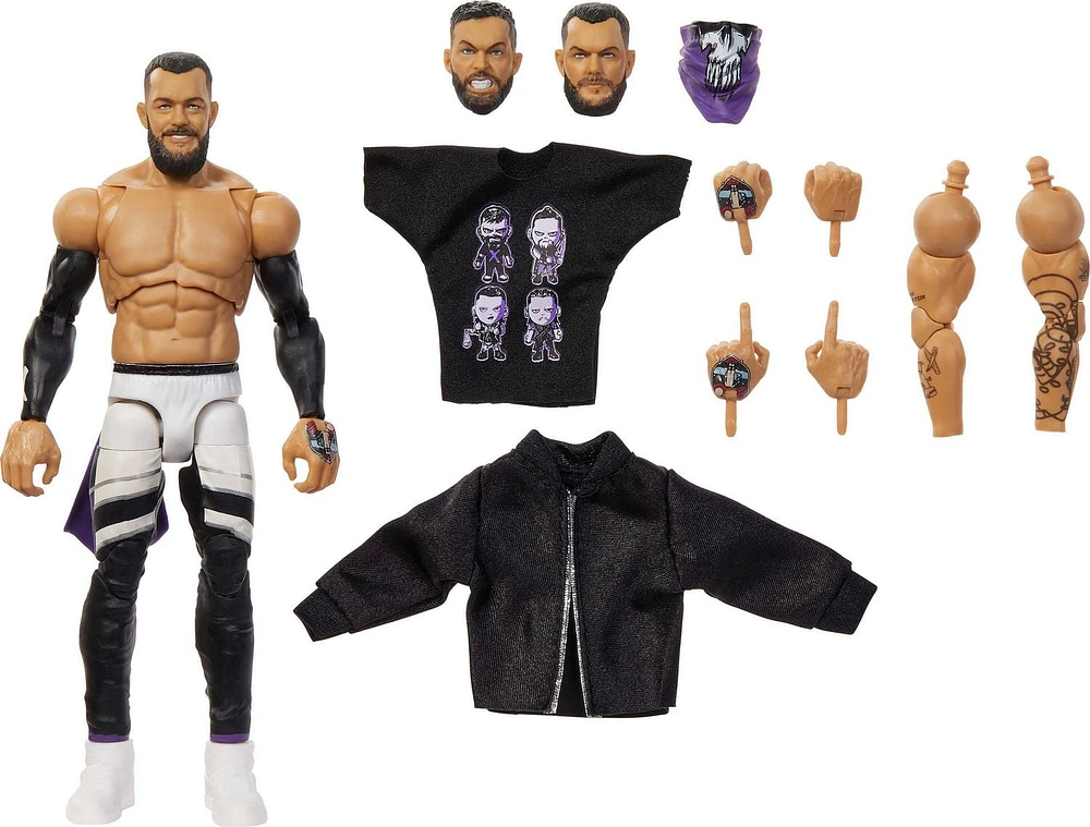 WWE Ultimate Edition Finn Balor Action Figure & Accessories Set, 6-inch Collectible