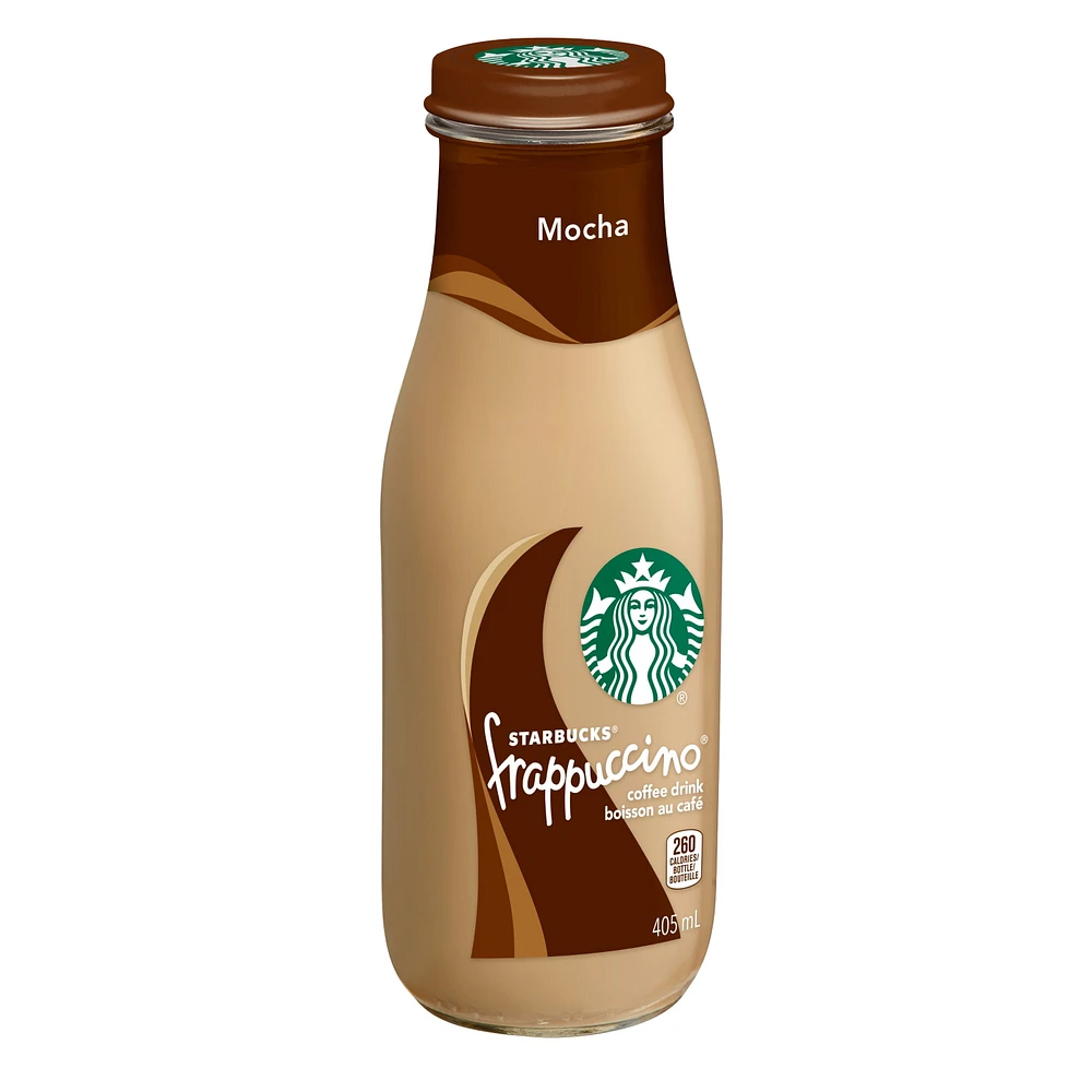 Starbucks Mocha Frappuccino, 405mL Bottle, 405mL