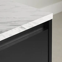 Îlot de cuisine compact avec rangement de la collection Olio South Shore