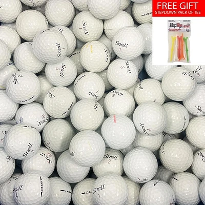 Mulligan - 88 balles de golf récupérées Snell  AAA, Blanc