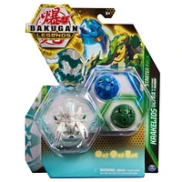 Bakugan Legends Starter Pack, Coffret de 3, Krakelios Ultra avec Centipod et Maxodon, Figurines articulées à collectionner, à partir de 6 ans