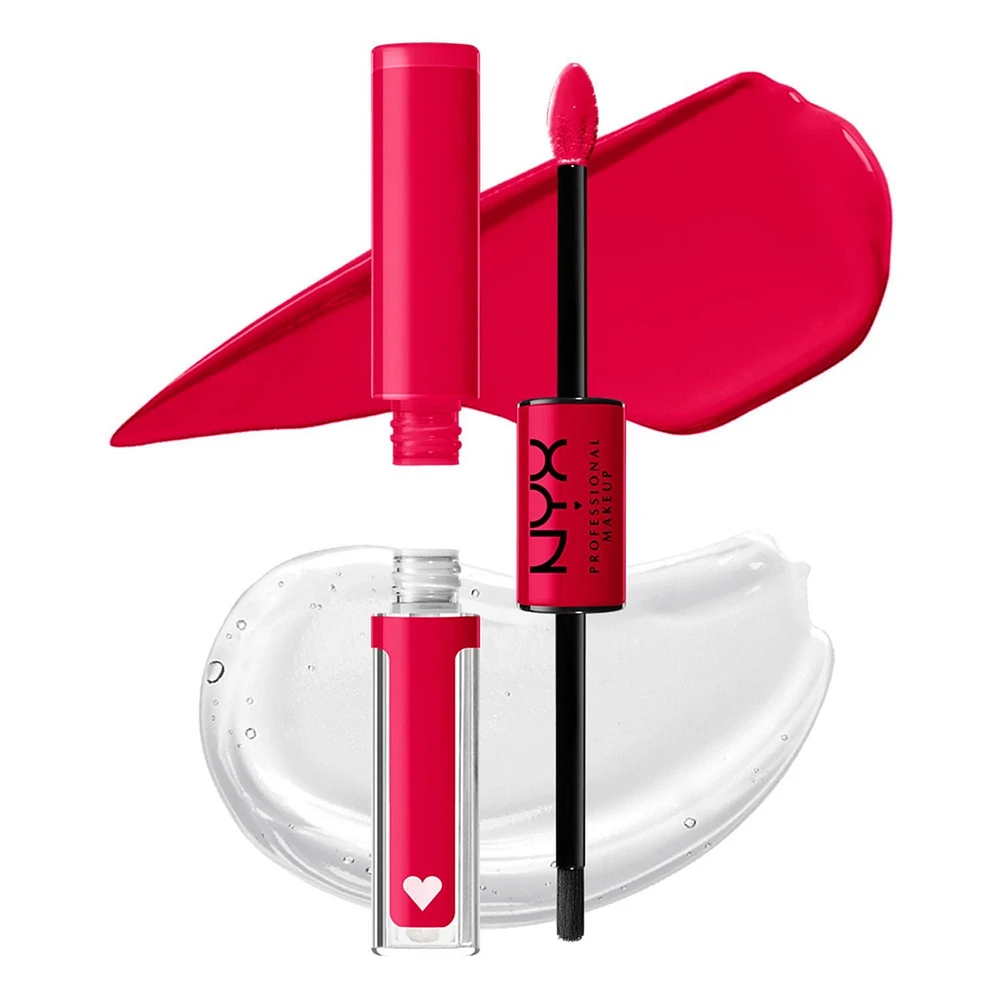 NYX PROFESSIONAL MAKEUP, Shine loud, Couleur pour lèvres haute brillance, longue tenue, Formule vegan