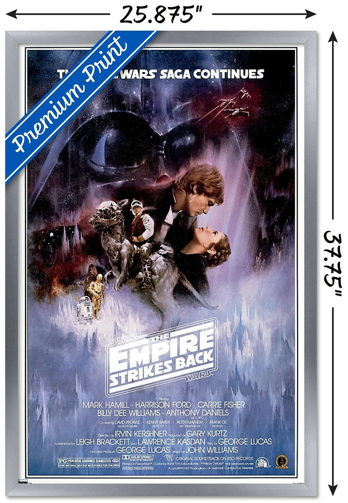24X36 Star Wars : L'Empire contre-attaque - Une feuille