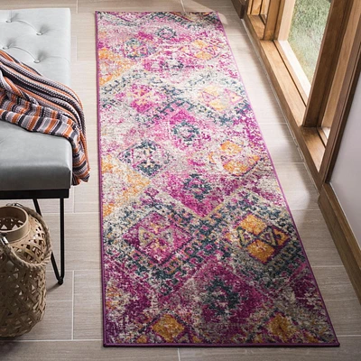 SAFAVIEH Madison Barrfind Geometric Area Rug