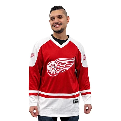 Maillot des Red Wings de Détroit de la LNH pour hommes