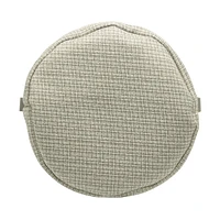 Tweed Storage Basket, Pet Theme with Cat Paw Print Loop Handles, Round Cat Basket, Grey