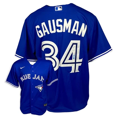 Kevin Gausman Chandail Signé Toronto Blue Jays Réplique Nike Royal