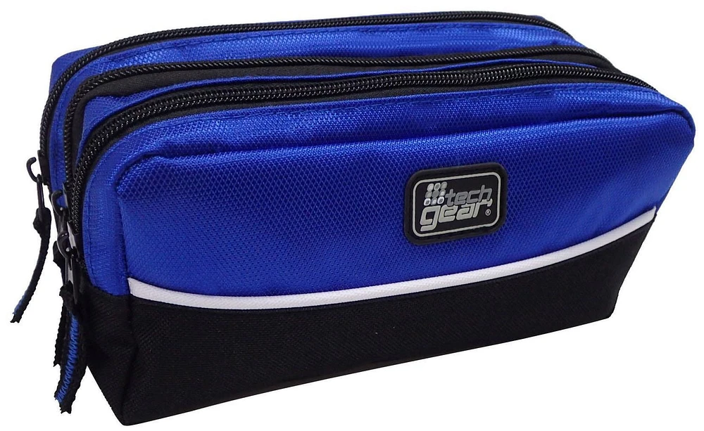 Tech Gear 3 Zipper Pencil Case