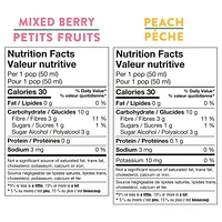 Del Monte Mixed Berry & Peach Ice Pops 10 x 50 ml, 10 x 50 ML