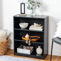 Mainstays -Shelf Bookcase with Adjustable Shelves, Multiple Colors, adjustable shelves