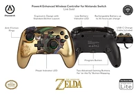 Enhanced Wireless Controller for Nintendo Switch - Link Gold, Nintendo Switch