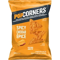 PopCorners Spicy Cheddar Popped-Corn Snack, 142 GM