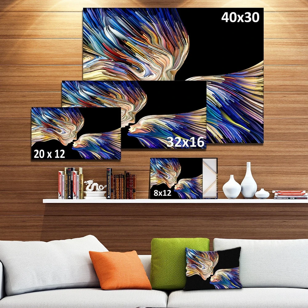 Impression sur toile « Metaphorical Mind Painting » Design Art