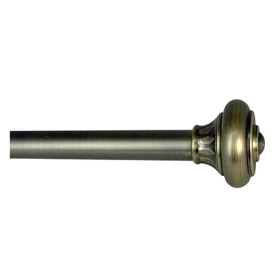 Versailles' Adjustable Royal Finial Rod Set 28in -  48in