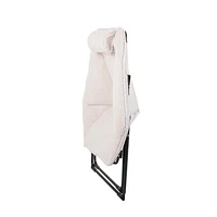 Chaise hexagonale rembourrée