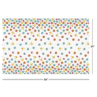 Nappe rectangulaire en plastique Pokémon 54" x 84" - Pliage court