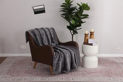 Oversized Plush Throw