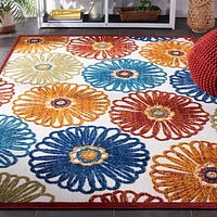 SAFAVIEH Cabana Aria Tapis Floral Extérieur