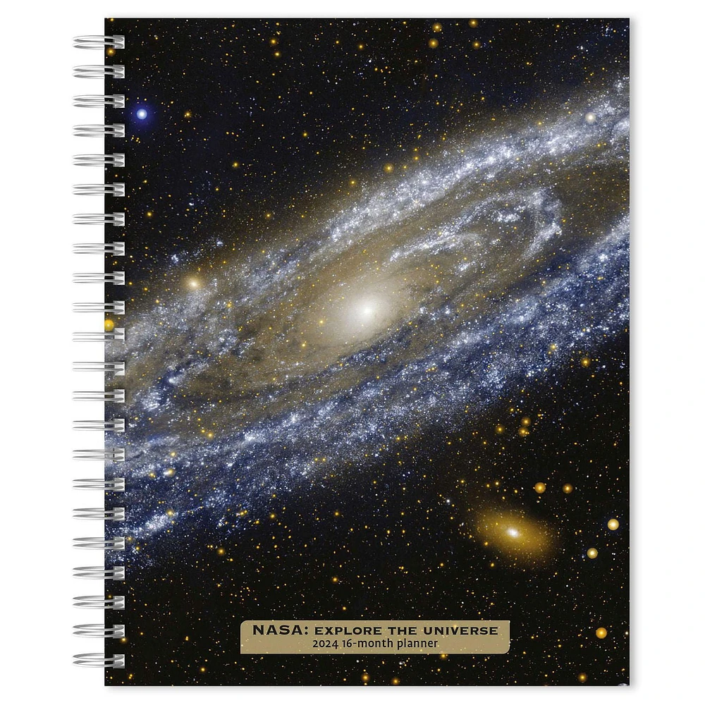 BrownTrout NASA Explore the Universe 2024 6x7.75 Inch Engagement Planner, 9781975468880