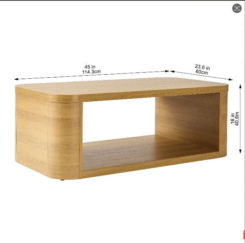 Better Homes & Gardens  Juliet Table Basse, Noir