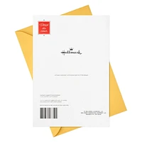 Carte musicale en relief de fête – Hallmark (Ce n'est pas la fête de n'importe qui)