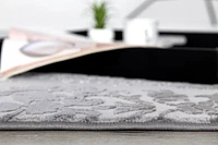 Rug Branch Oasis Collection Tapis de passage damassé moderne